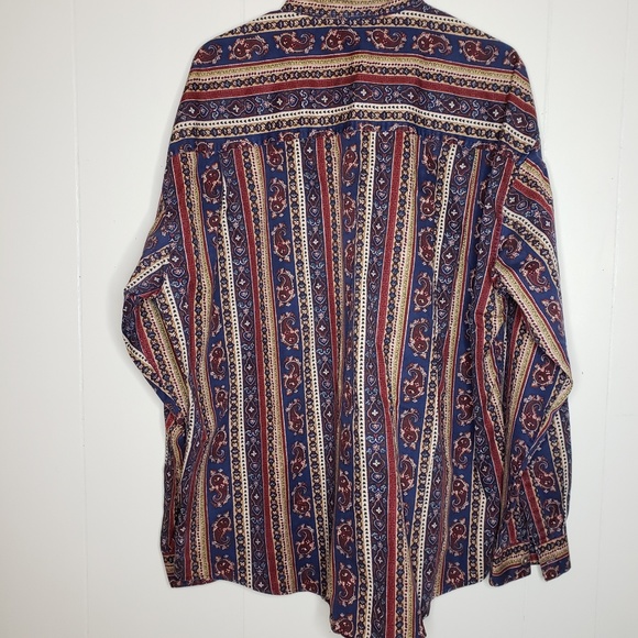 Vintage Structure Printed Dress shirt - Picture 2 of 4